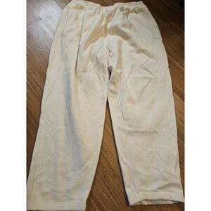 Pelle Pelle Joggers Sweat Pants Cream White Lounge Mens Size 3XL